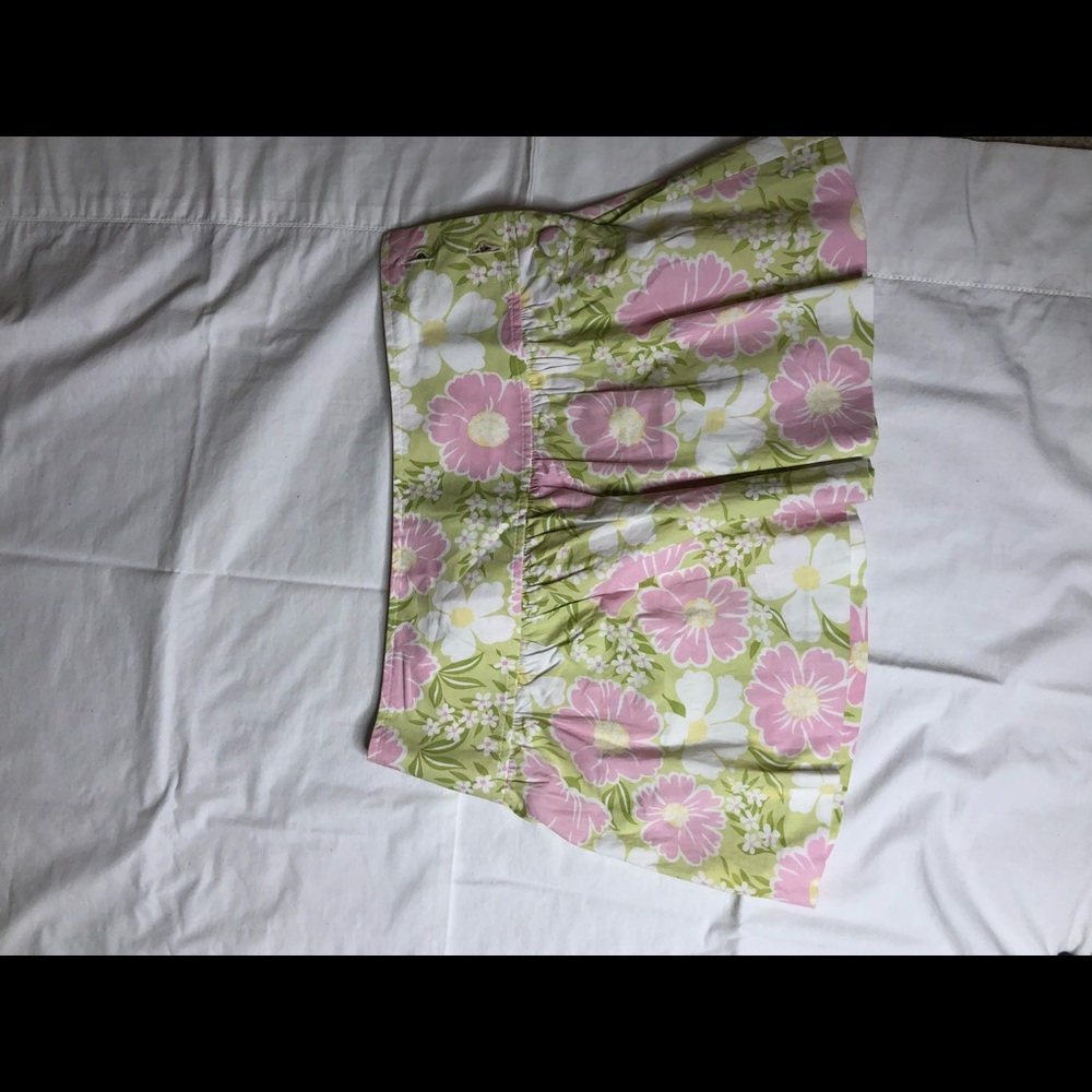 a mini skirt